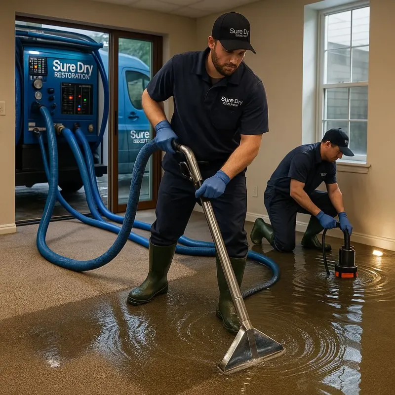 Water Extraction and Removal process in Granville, OH